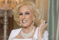 Sin regalos pero con una grata sorpresa, así fue el festejo por los 97 años de Mirtha Legrand