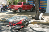 Tras agonizar 5 días, falleció el motociclista que fue atropellado por una camioneta en Capital