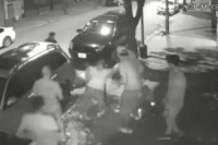 Brutal ataque de rugbiers a un joven a la salida de un bar