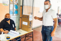 Fabián Martín votó en Rivadavia y anticipó que “Será una jornada histórica”