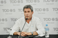 Sergio Uñac: “Estamos contentos y agradecemos a los sanjuaninos por la confianza”