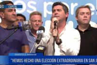 Marcelo Orrego: “Hicimos una elección extraordinaria en San Juan”