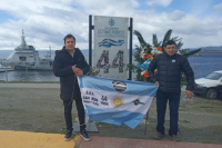 Ushuaia: se llevó a cabo un acto en honor a los tripulantes del Submarino A.R.A “SAN JUAN”