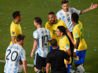 Mira las imágenes de lo que fue un partido histórico entre Argentina vs Brasil