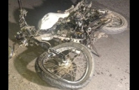 Identificaron al motociclista que murió tras chocar contra un auto en Santa Lucía