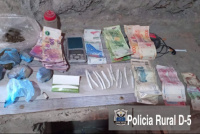 Allanamiento y sorpresa: Buscaban elementos robados y encontraron droga