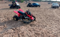 Un hombre murió en un accidente con un cuatriciclo en Pinamar