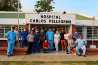 El equipo sanitario de San Juan sigue colaborando en Corrientes