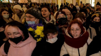 Feministas rusas protestan y condenan la invasión a Ucrania 