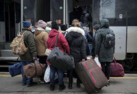Son 86 los argentinos que salieron de Ucrania
