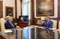 Uñac se reunió con el Presidente para reflotar el proyecto de Agua Negra en Chile