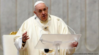 El papa Francisco pidió por la paz en Ucrania
