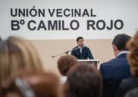 Los vecinos del barrio Camilo Rojo estrenaron nueva Union Vecinal 