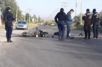 Murió el motociclista que estaba grave tras chocar contra un utilitario