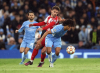 El City de Guardiola le ganó 1 a 0 al Atlético del Cholo Simeone