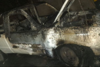 Camioneta ardió en llamas tras un desperfecto mecánico