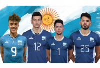 Cuatro sanjuaninos convocados a la selección argentina de voleibol