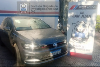 Recuperaron en San Juan un auto que fue robado en Buenos Aires