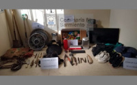 Detuvieron a siete ladrones en Sarmiento por diferentes robos 