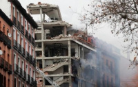 Un edificio de Madrid explotó: hay dos desaparecidos y al menos 18 heridos