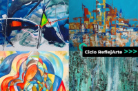 Cuarto artistas sanjuaninos exponen sus obras en la Estación San Martín