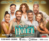 Una noche en el Hotel, la exitosa comedia nacional llega al Teatro Sarmiento