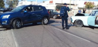 Un fuerte choque en Rivadavia terminó con un niño herido