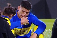 Marcos Rojo habló sobre el cigarrillo que fumó en los festejos del título de Boca 