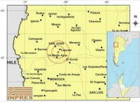 Otro temblor en la tarde sanjuanina: tuvo epicentro en Caucete