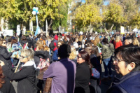 Docentes Autoconvocados llevan adelante otra multitudinaria manifestación