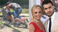El ex de Britney Spears interrumpió la boda de la cantante