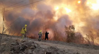 Feroz incendio en el Parque Sarmiento: 40 hectáreas bajo las llamas