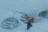 Rescataron a las personas varadas por la nieve entre Mendoza y Chile