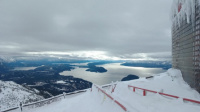 ¡Mirá las increíbles imágenes de las nevadas en el Cerro Otto de Bariloche! 