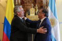 Fernández se reunió con Gustavo Petro para ahondar las relaciones bilaterales y la agenda regional