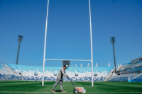 ¡Una pinturita!: así luce el Estadio Bicentenario para recibir a Los Pumas