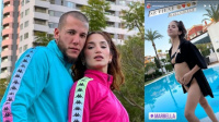 ¿Alex Caniggia papá?: Mirá las sugerentes fotos que subió junto a Melody Luz