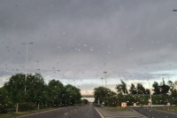 Con una leve llovizna durante el amanecer, cuál es el estado de rutas en San Juan