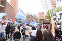 Miles de sanjuaninos marcharon en apoyo a Cristina Kirchner