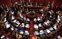 Sin la presencia de Cristina Kirchner, el Senado sesiona para votar la ampliación de la Corte Suprema
