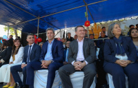 El gobernador Uñac presidió el desfile de jardines de Nivel Inicial 2022