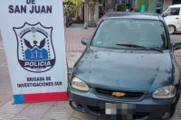 La Policía encontró un auto que había sido robado en Mendoza