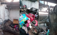 Una familia de Pocito perdió todo tras un grave incendio: piden ayuda para volver a empezar