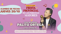 El show de Palito Ortega para Personas Mayores fue pasado para el jueves: dónde retirar las entradas 