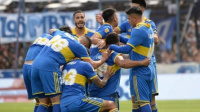 Boca le ganó a Gimnasia y es puntero a una fecha del final