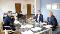 Uñac se reunió con Katopodis para dialogar sobre el avance de obra pública en San Juan