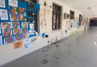 Delincuentes provocaron un incendio en una escuela de 25 de Mayo: docentes indignados