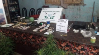 Encontraron elementos robados, droga y dinero en efectivo durante un operativo en Calingasta