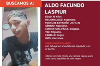 Buscan a un joven sanjuanino desaparecido desde ayer