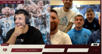 El Kun Agüero charló con Messi, el Papu y De Paul en stream: risas, chistes y escenas de celos